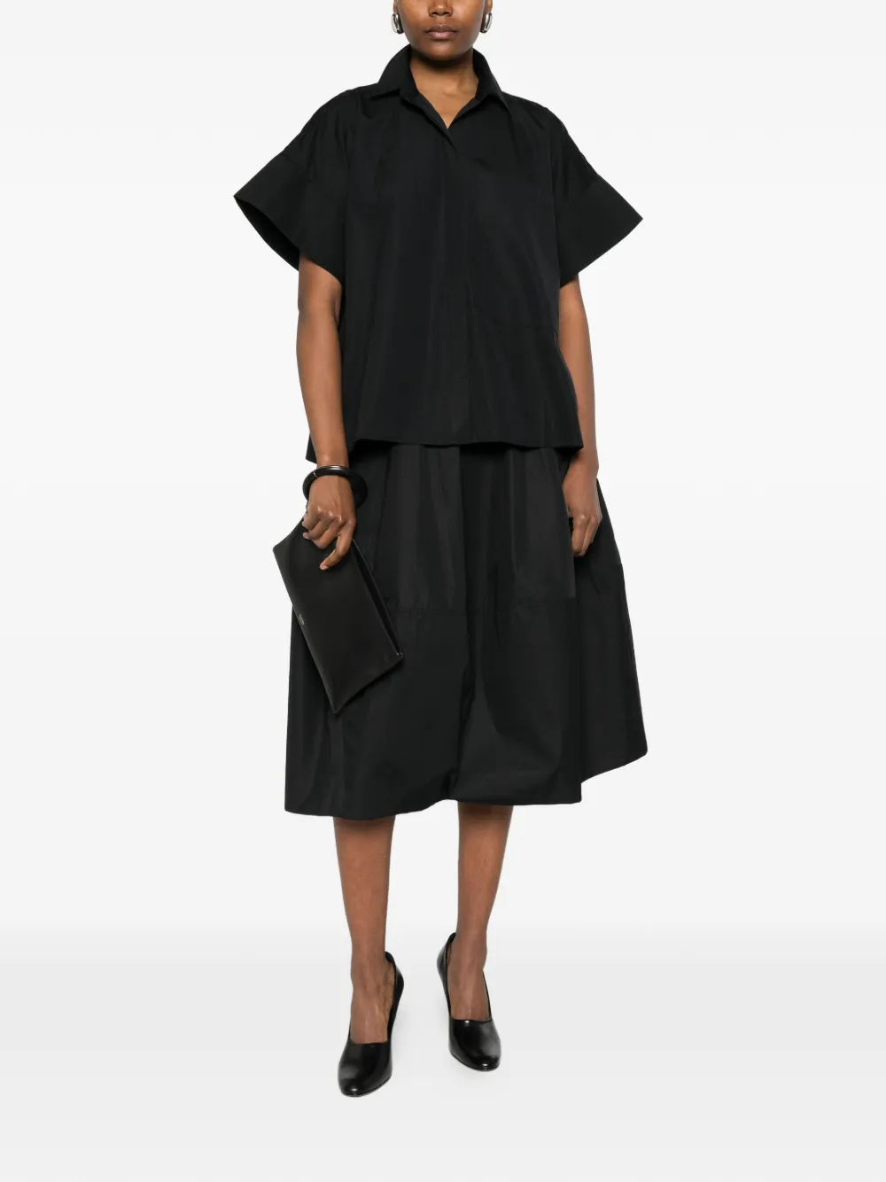  Co Chest-pocket Short-sleeve Shirt - Black 