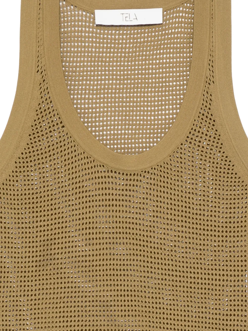  Tela Knitted Tank Top - Green 