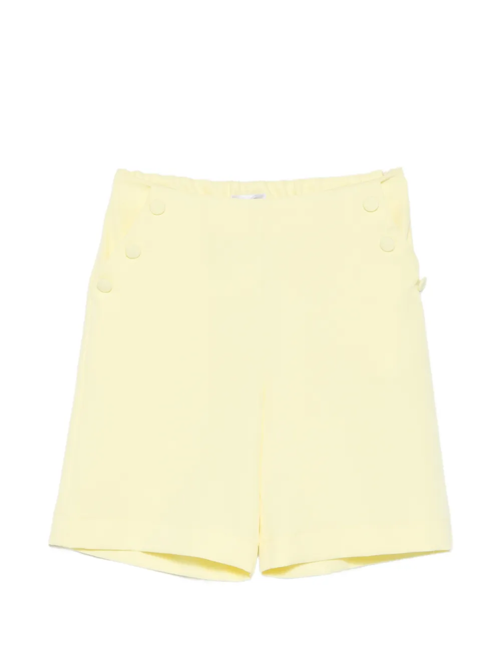 Miss Grant Kids button-embellishment shorts - Giallo