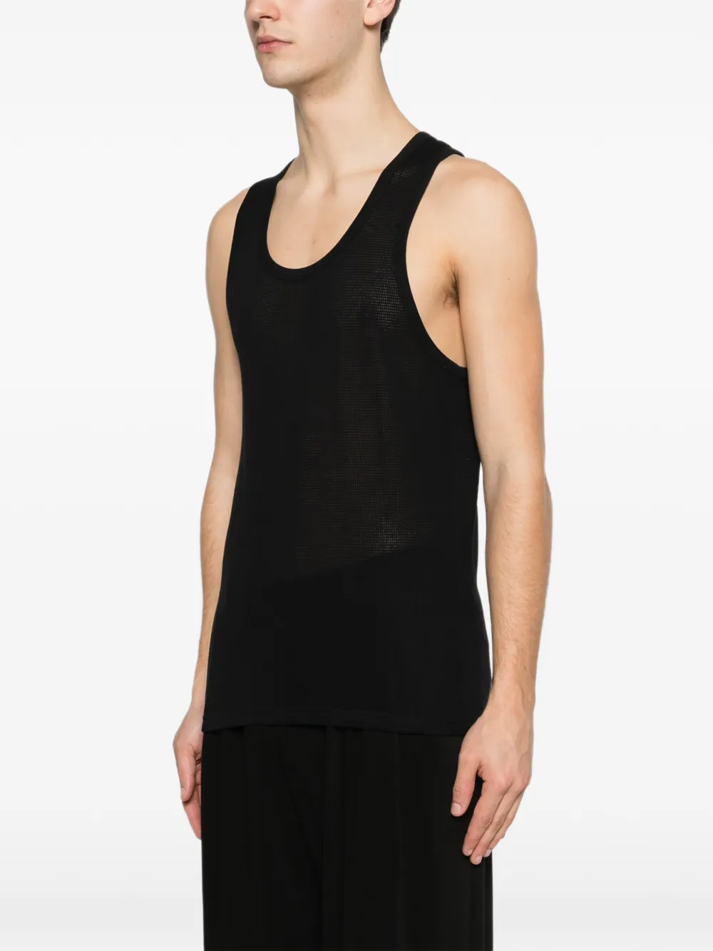  Tom Ford Round-neck Tank - Black 