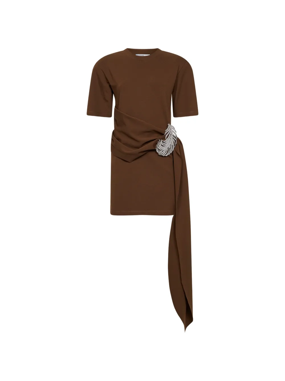 Giuseppe Di Morabito short-sleeve mini dress - Marrone