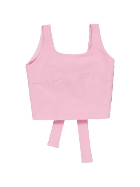 Miss Grant Kids bow crop-top