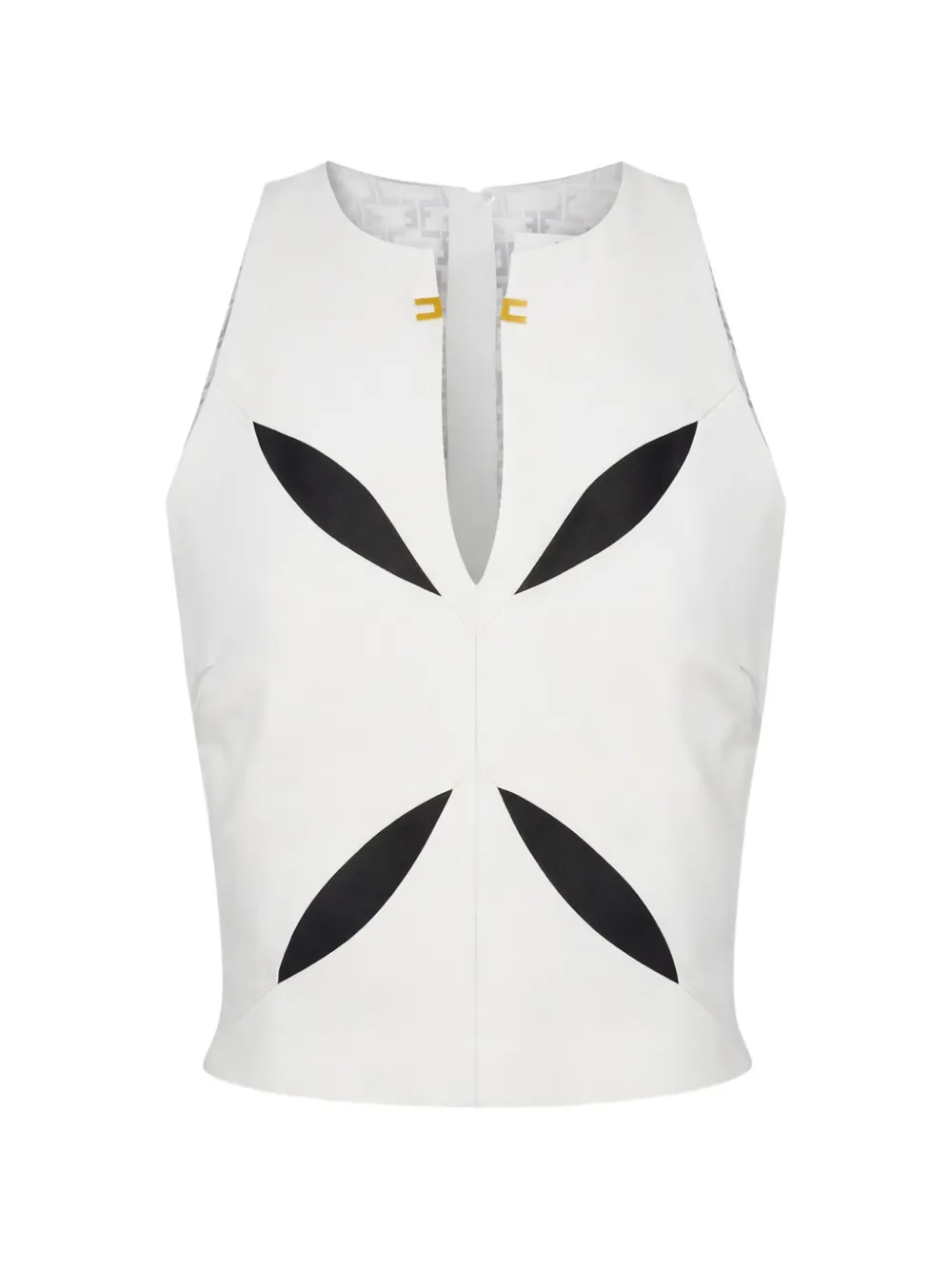 Elisabetta Franchi sleeveless top - Bianco