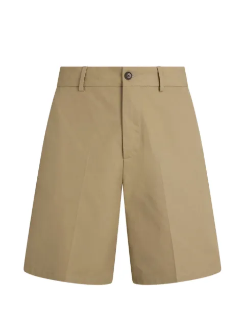 Bally button cotton shorts