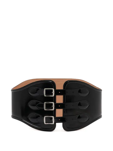 Bally Glendet brushed leather belt