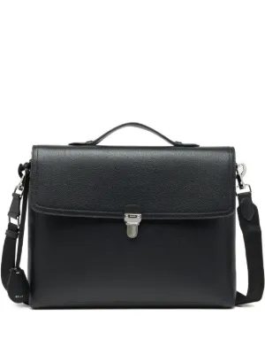 Bally ストライプ ビジネスバッグ | ブラック | FARFETCH JP