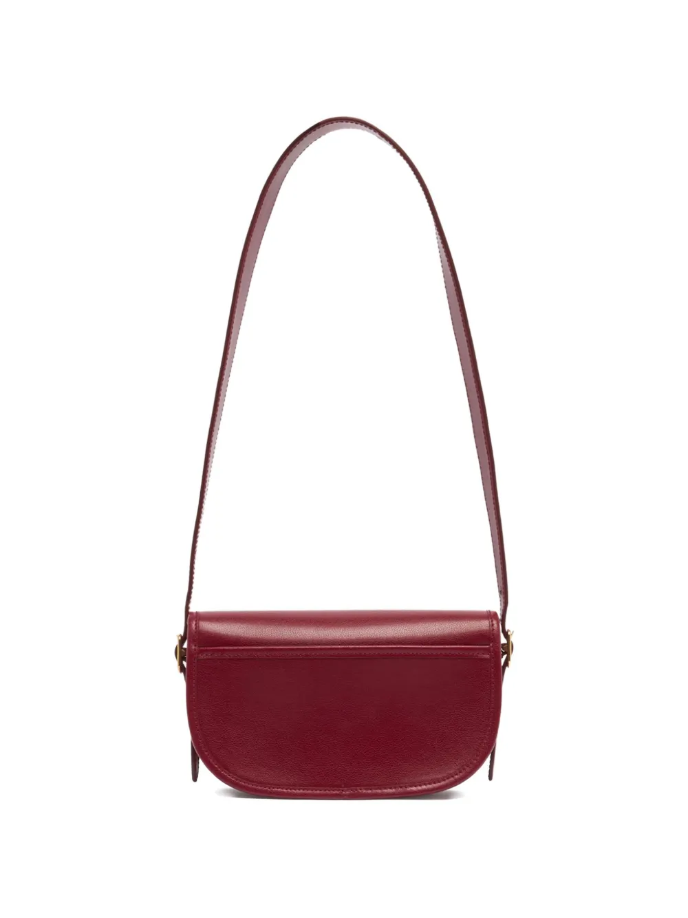  Bally Beckett Leather Shoulder Bag - Red 