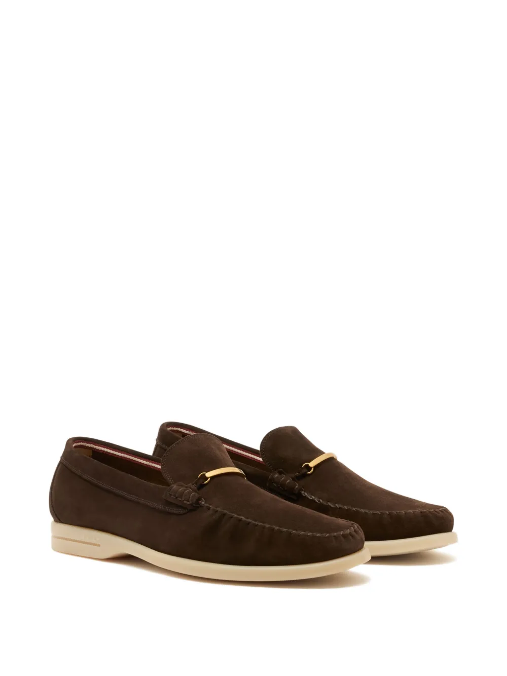 Bally suede bit loafers Bruin