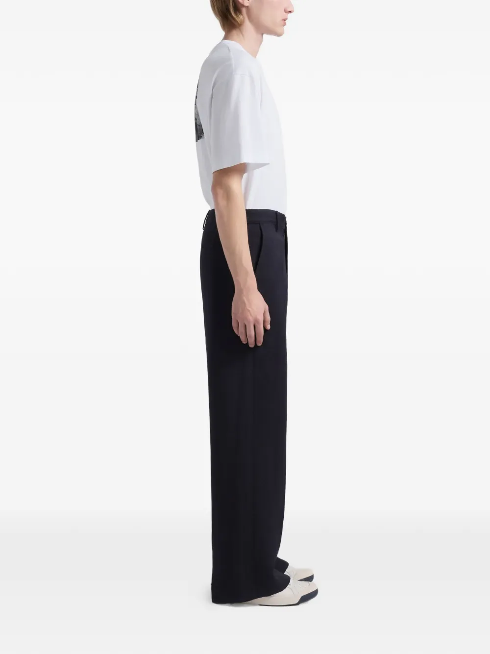  Bally Christmas Capsule Twill Trousers - Blue 