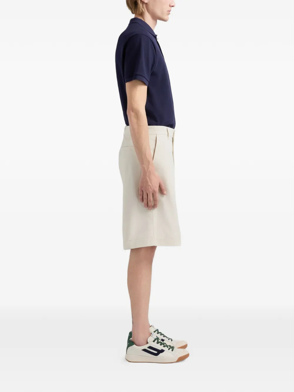  Bally Tennis Cotton Shorts - Neutrals 