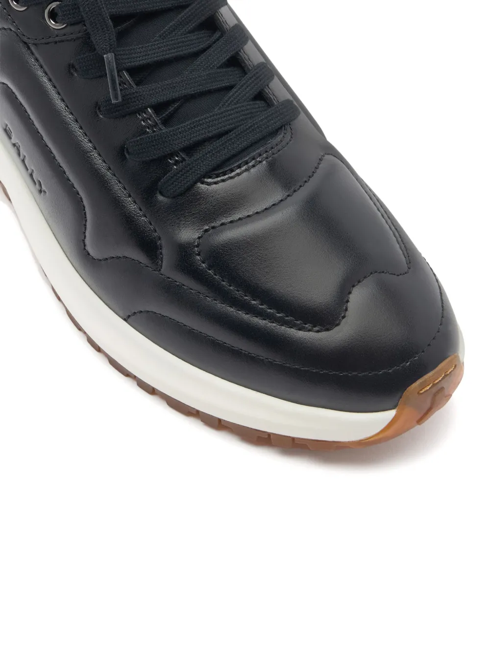 Bally Outline leren sneakers Zwart