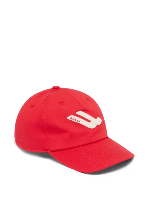 Bally gorra de béisbol con parche del logo