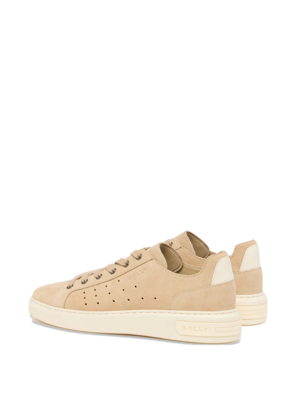 Bally Lift geperforeerde sneakers Beige