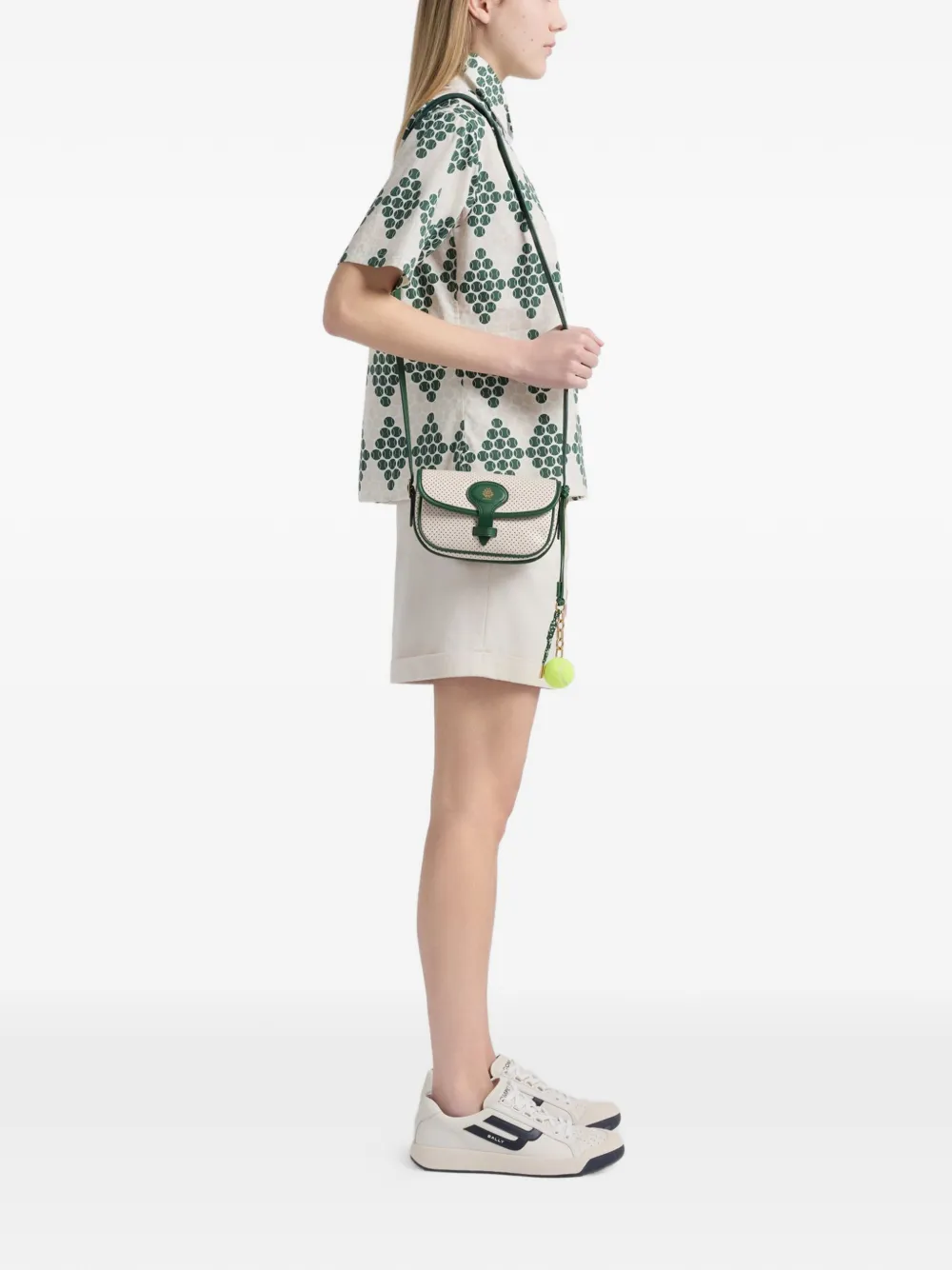 Bally Tennis mini bag - Toni neutri