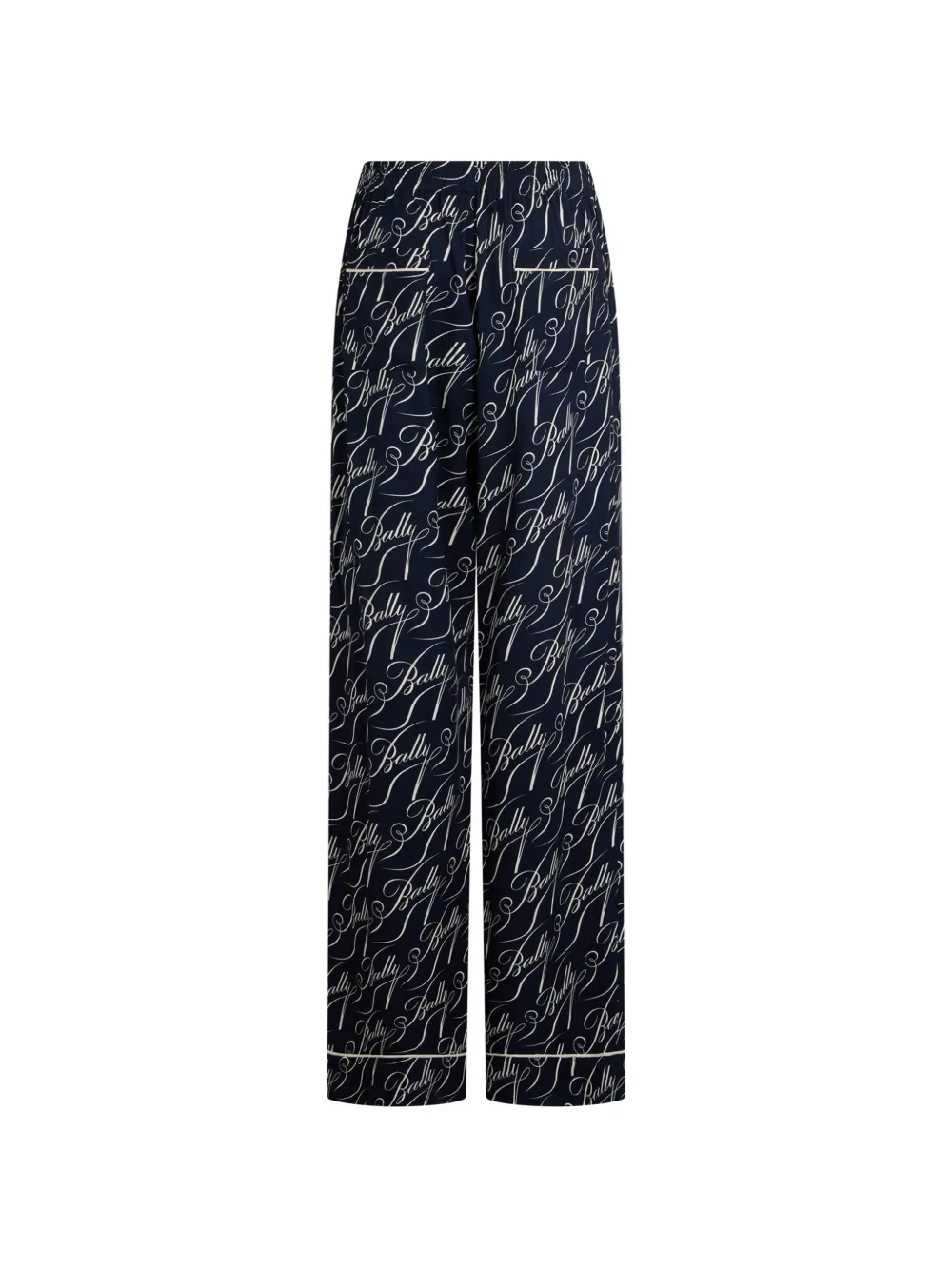 Bally Bally Heel-print trousers - Blu