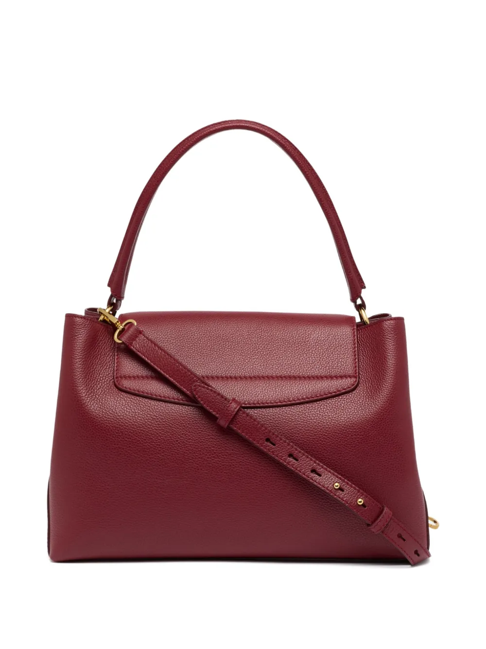  Bally Lock Me Handbag - Red 