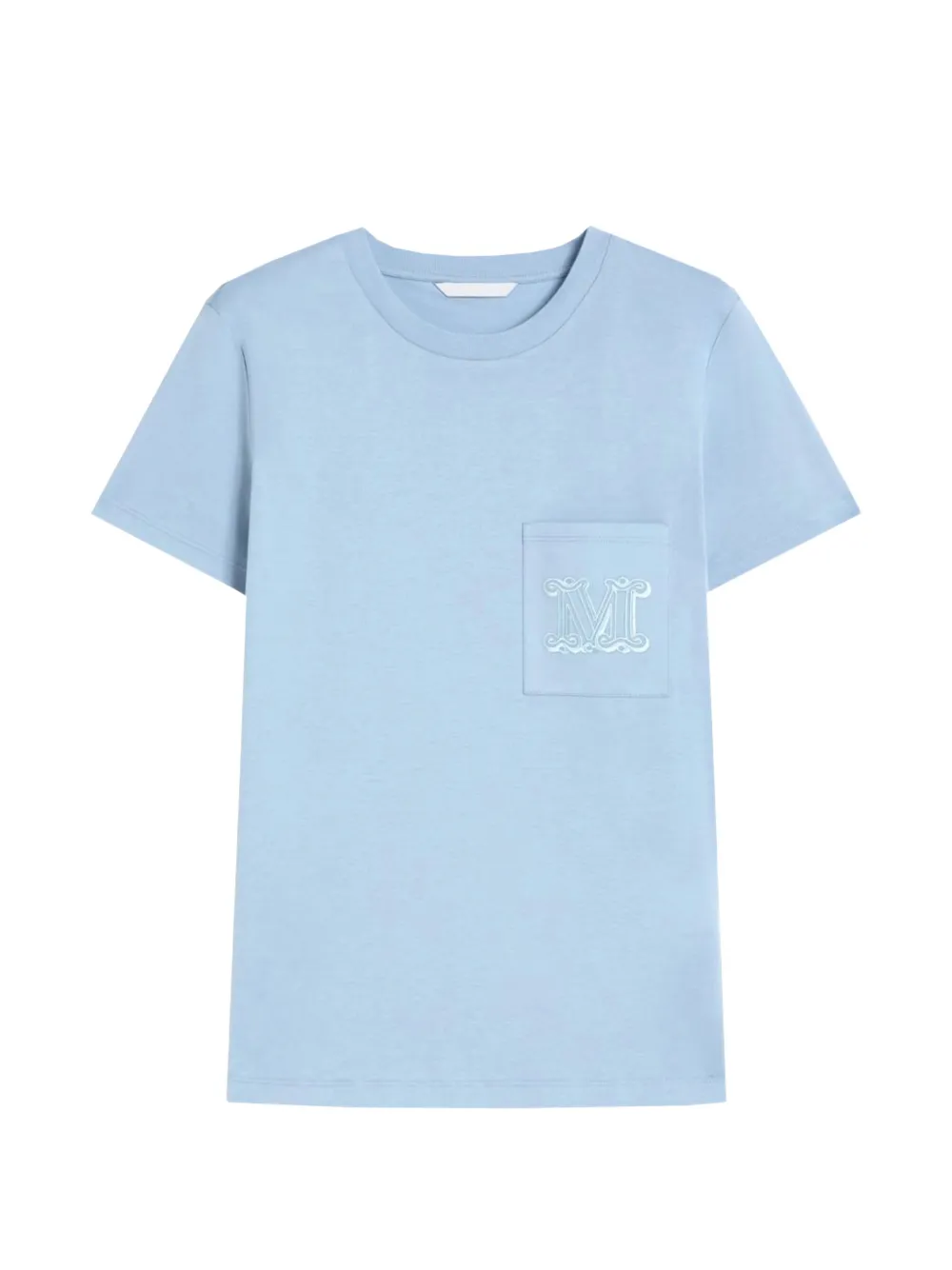 Max Mara chest-pocket T-shirt - Blu