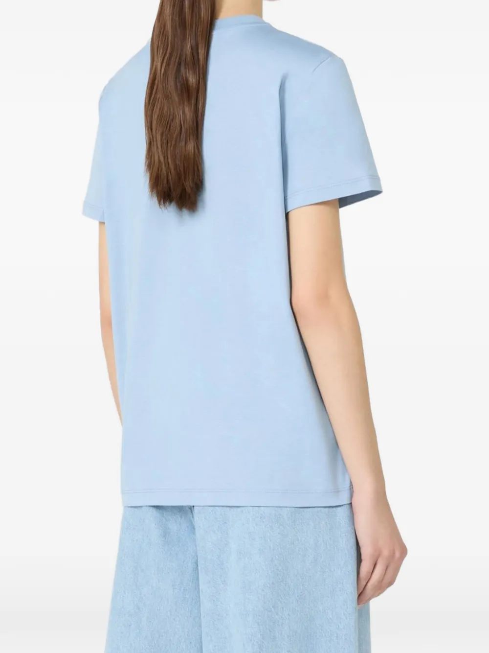  Max Mara Chest-pocket T-shirt - Blue 