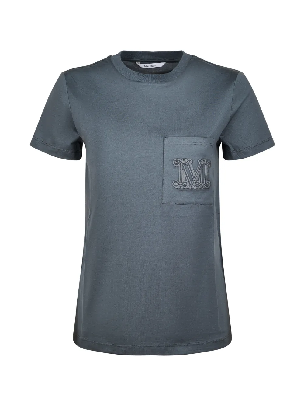 Max Mara chest-pocket T-shirt - Blu