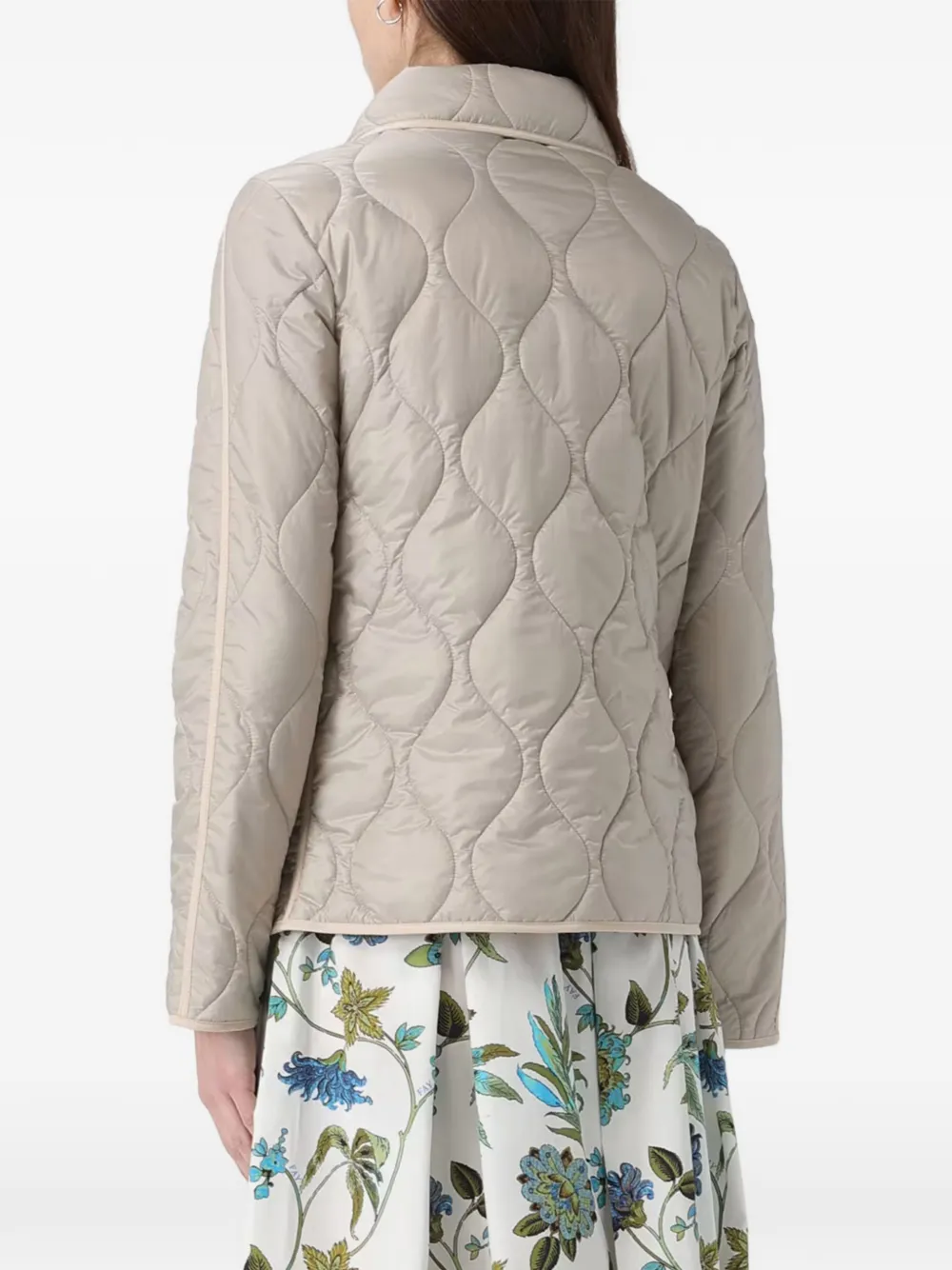  Fay Quilted Puffer Jacket - Neutrals 