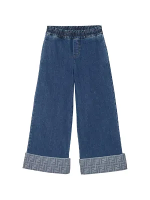 Fendi Kids Teen Denim - Shop Designer Kidswear on FARFETCH