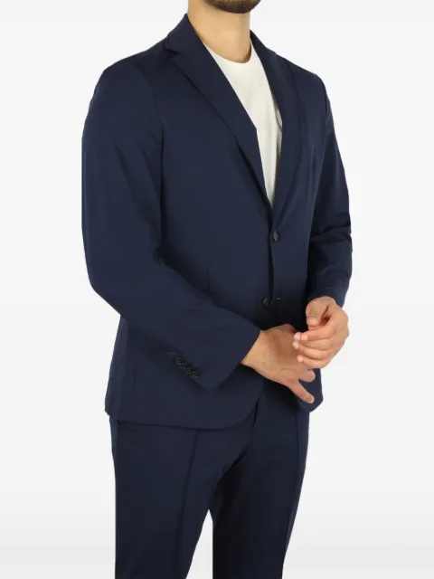 BOSS  pressed-crease suit