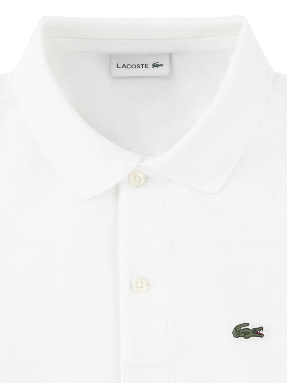 Lacoste Kids Poloshirt met korte mouwen Wit