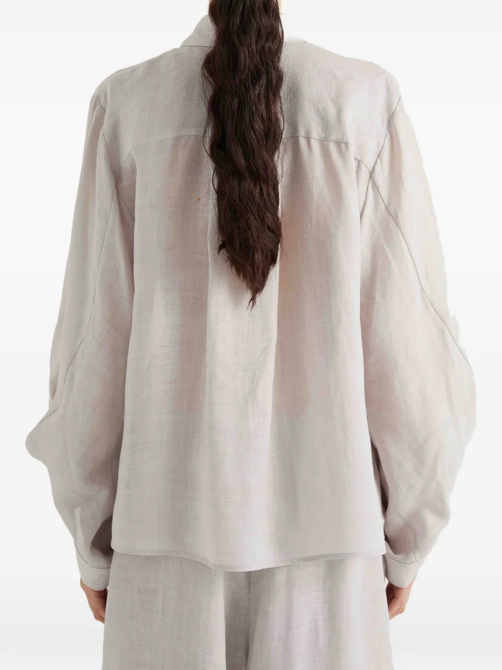  Meimeij Long-sleeve Shirt - Neutrals 