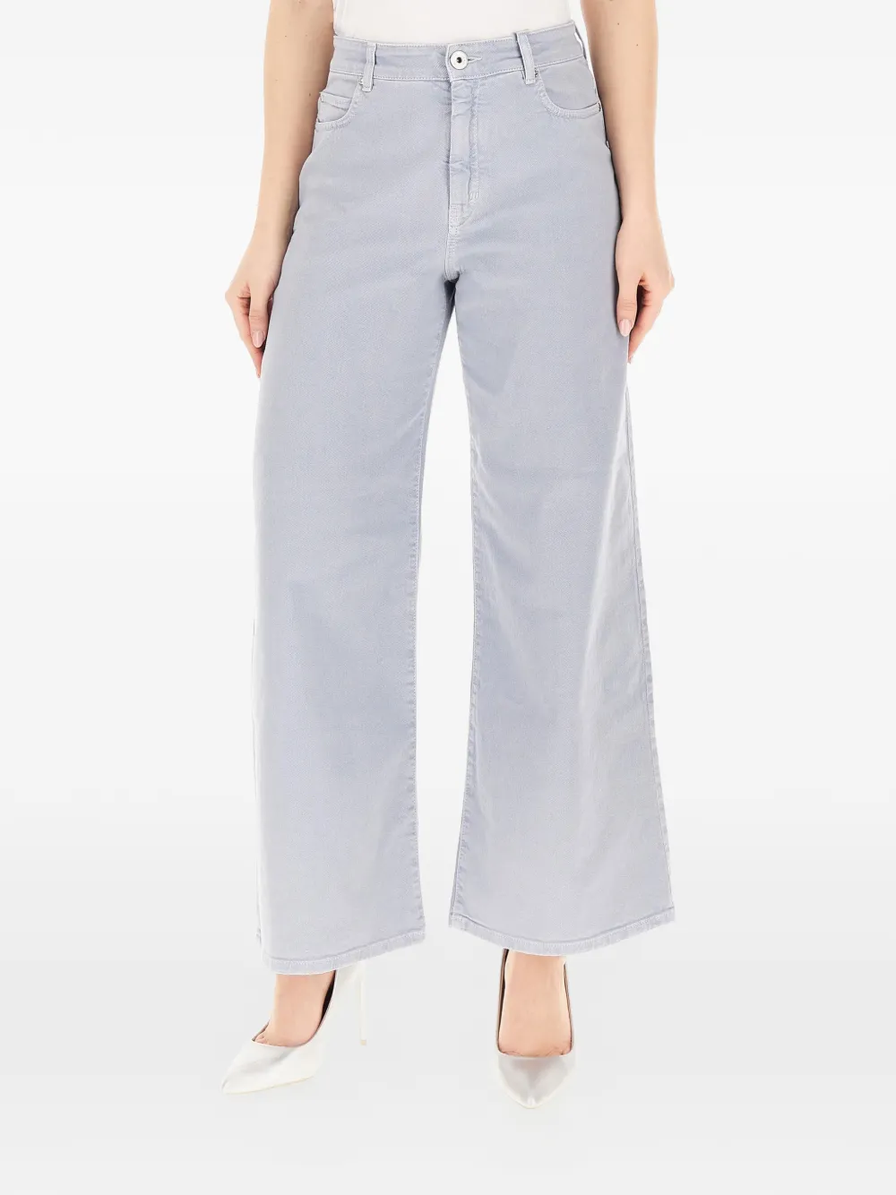 Weekend Max Mara wide-leg trousers - Blu