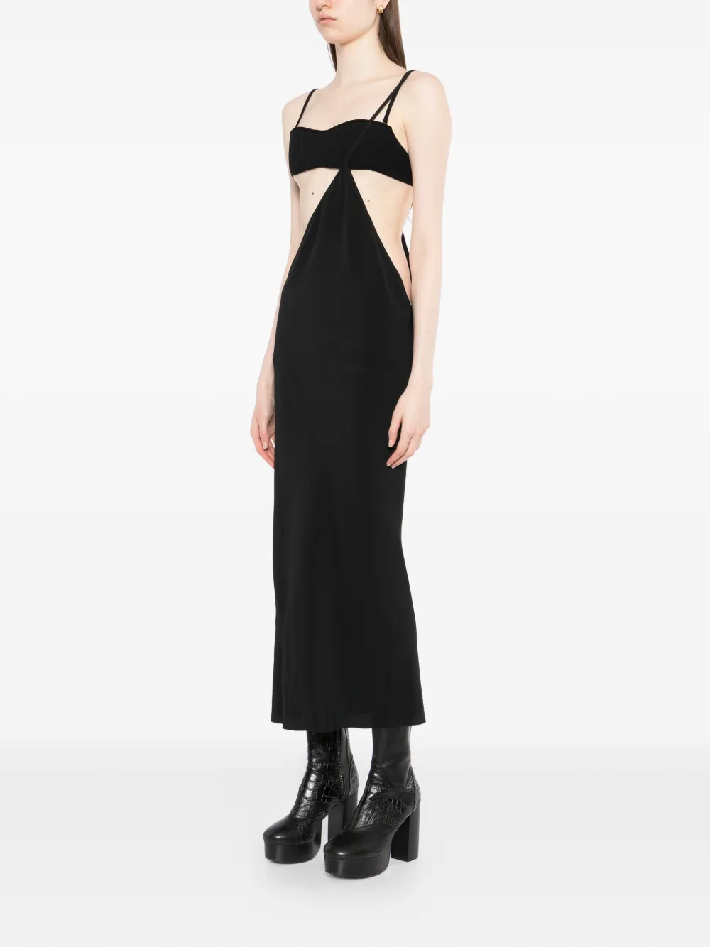 Rick Owens Jurk met bandje Grijs