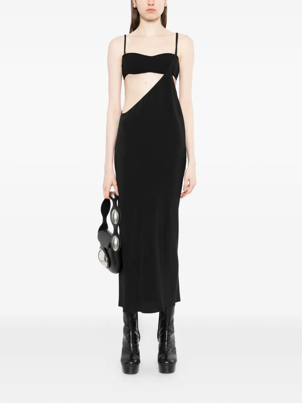 Rick Owens Jurk met bandje Grijs