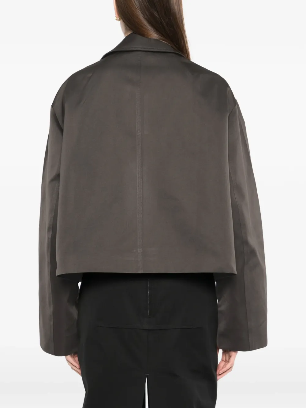 Rick Owens Blixa jack met rits Bruin