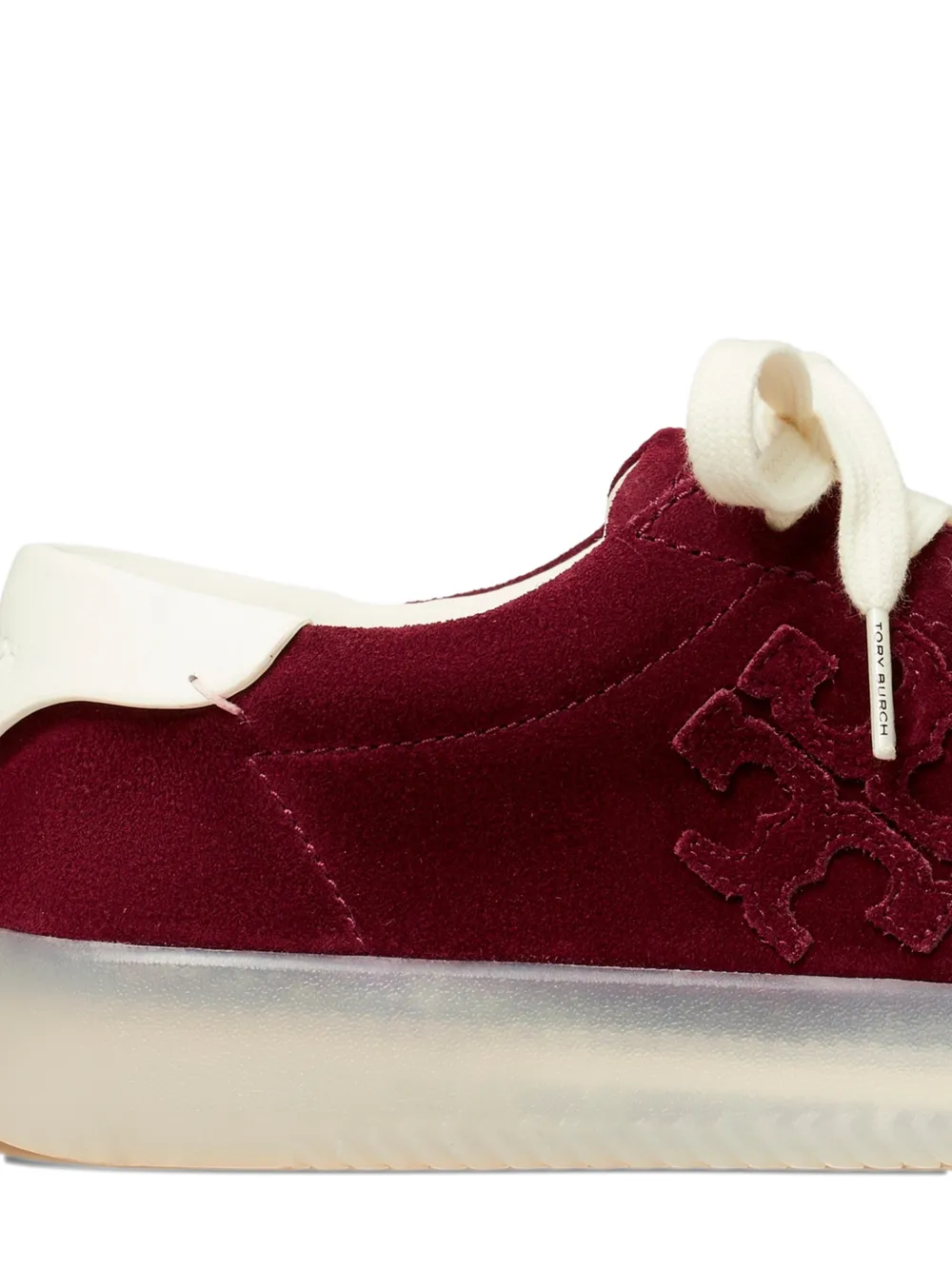 Tory Burch Phoenix suède sneakers Rood