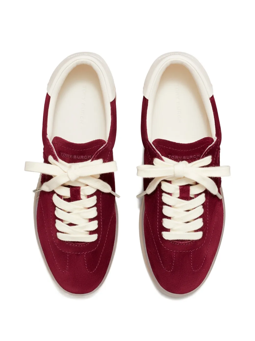 Tory Burch Phoenix suède sneakers Rood