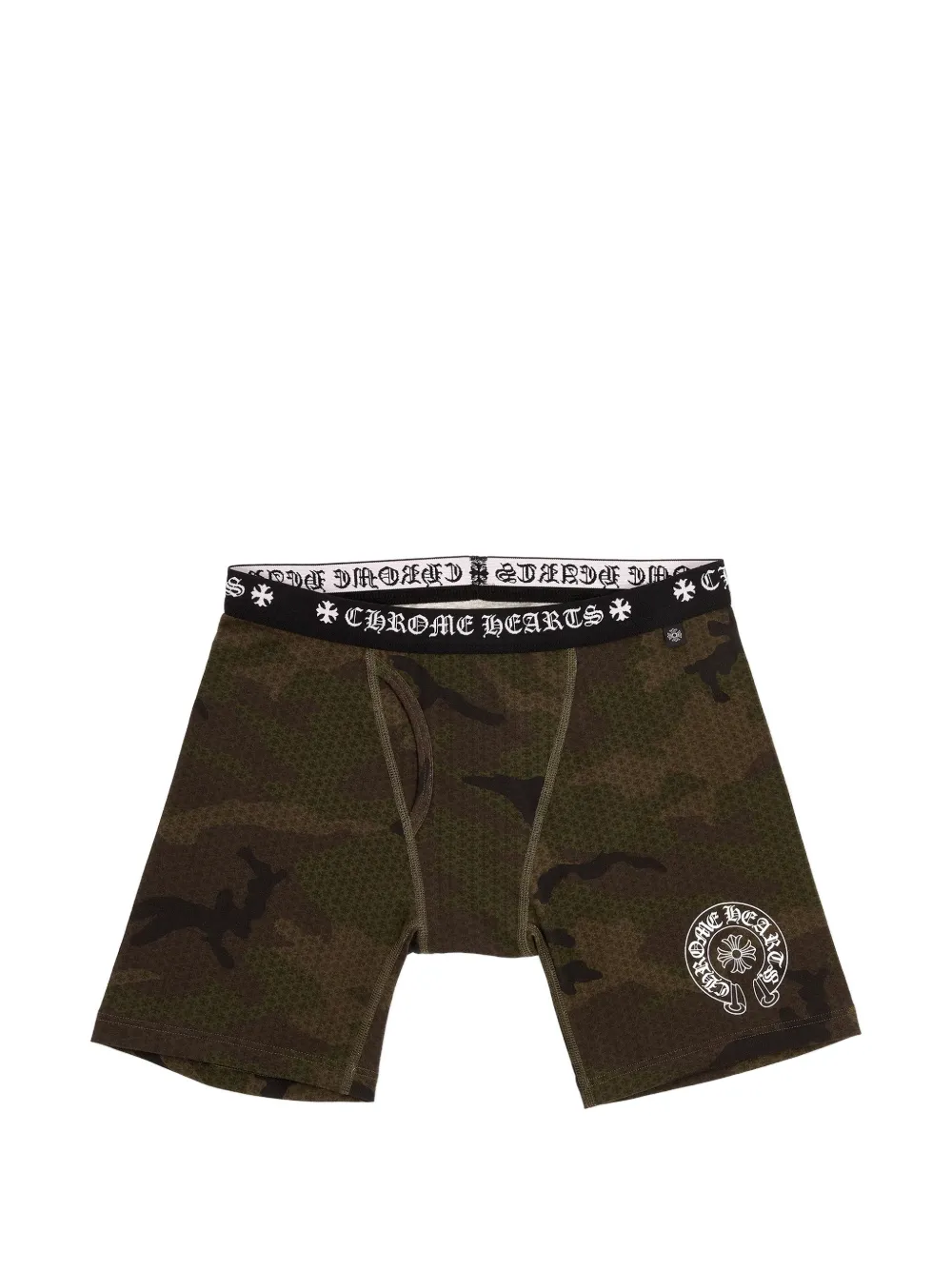 Chrome Hearts camouflage-pattern boxers - Marrone