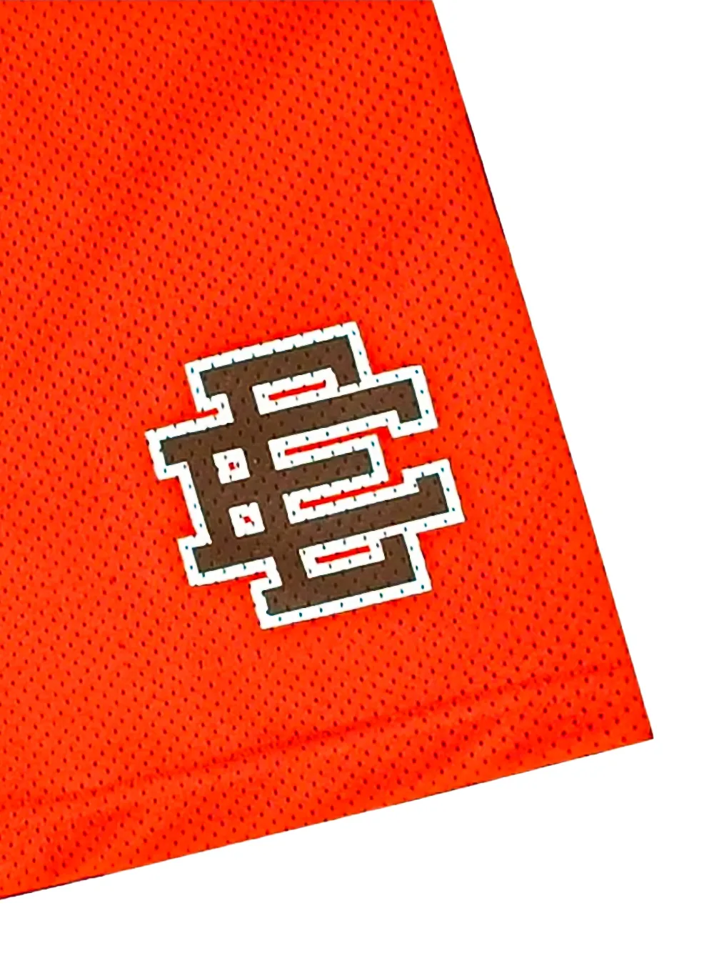 ERIC EMANUEL Trainingsshorts met logoprint Oranje