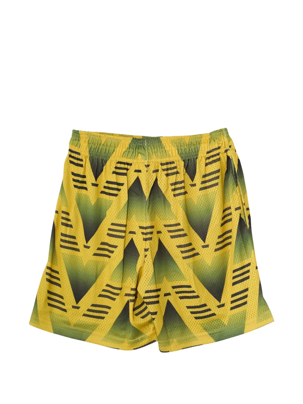 ERIC EMANUEL Shorts met geometrisch patroon Geel
