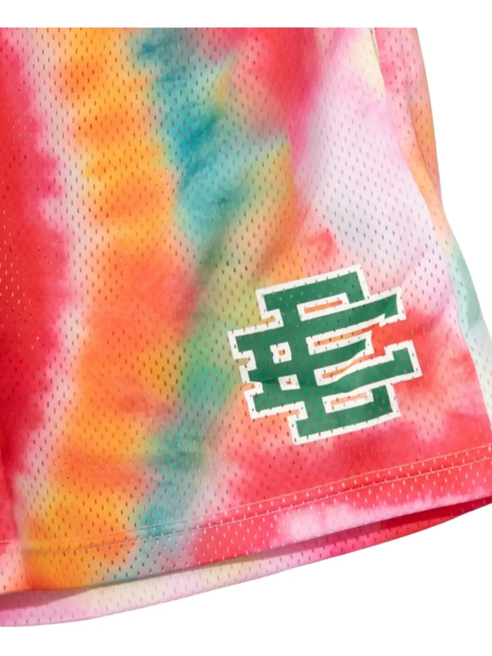 ERIC EMANUEL Trainingsshorts met tie-dye print Roze