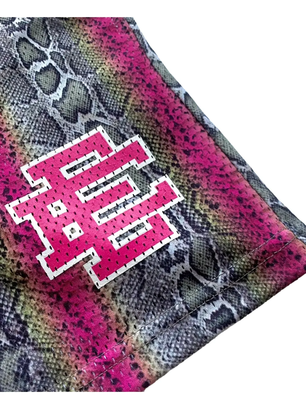 ERIC EMANUEL Shorts met slangenprint Grijs