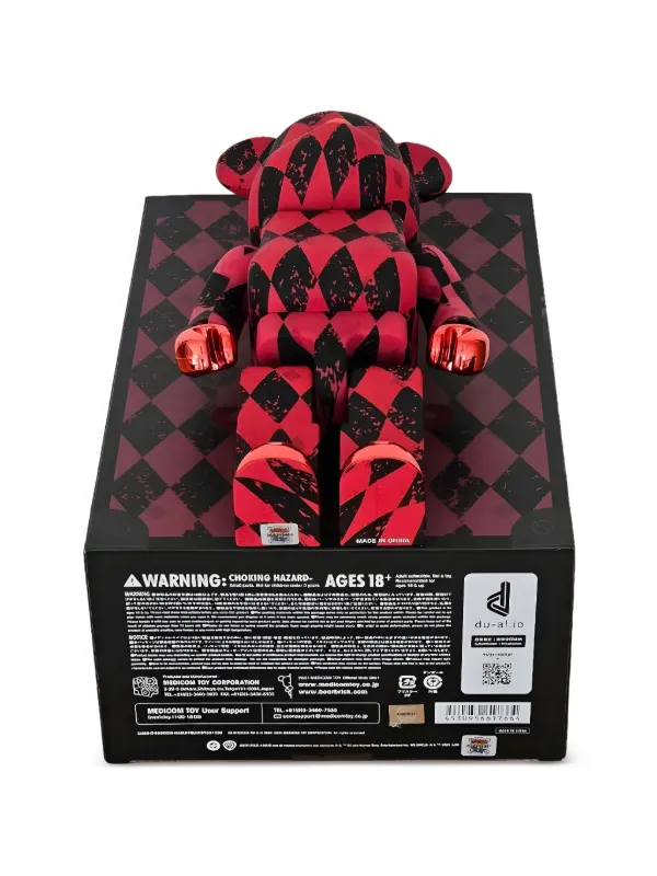 MEDICOM TOY x MCM BE@RBRICK Harley Quinn 100% And 400% Figure Set | Red | FARFETCH MEDICOM TOY x MCM BE@RBRICK Harley Quinn 100% And 400% Figure Set | Red | FARFETCH
