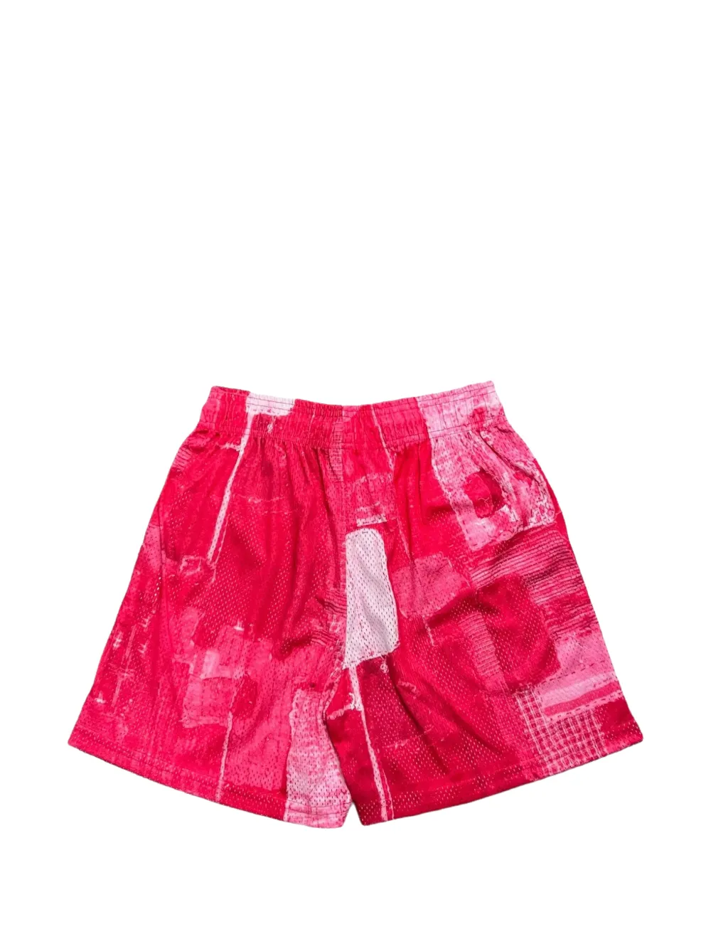 ERIC EMANUEL Trainingsshorts met patchwork Roze