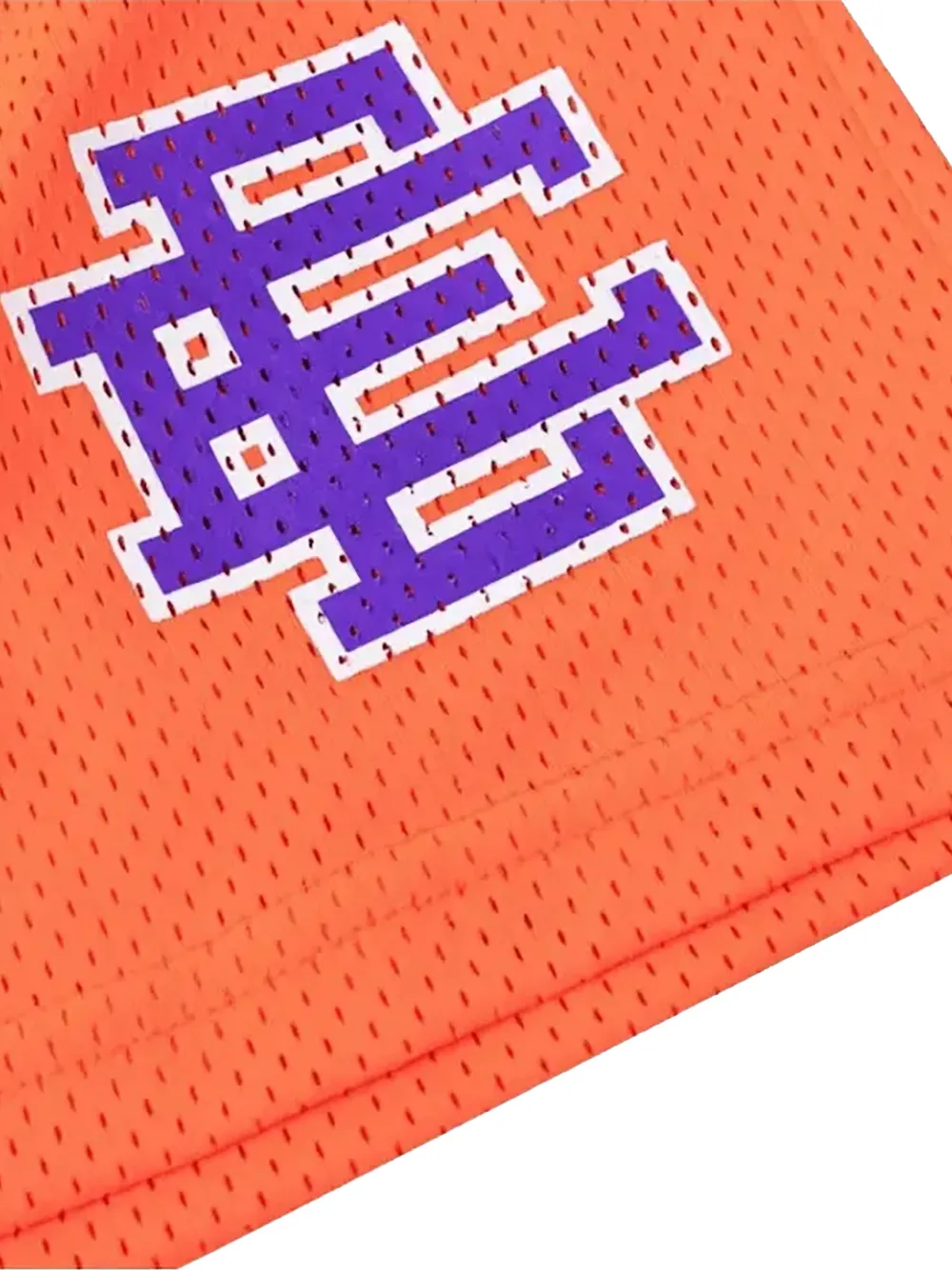 ERIC EMANUEL Trainingsshorts met logoprint Oranje