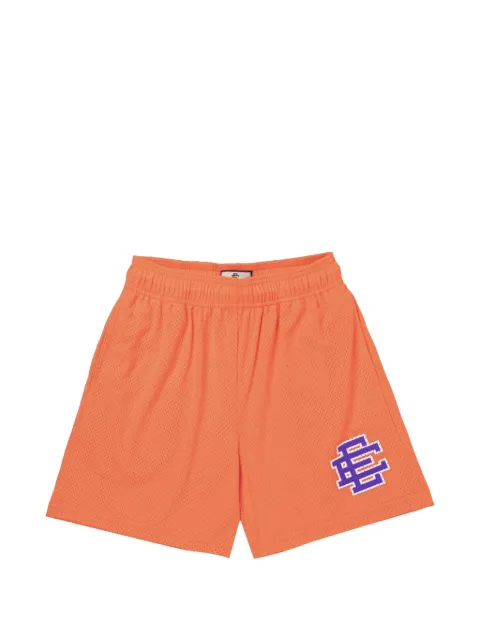 ERIC EMANUEL logo-print track shorts