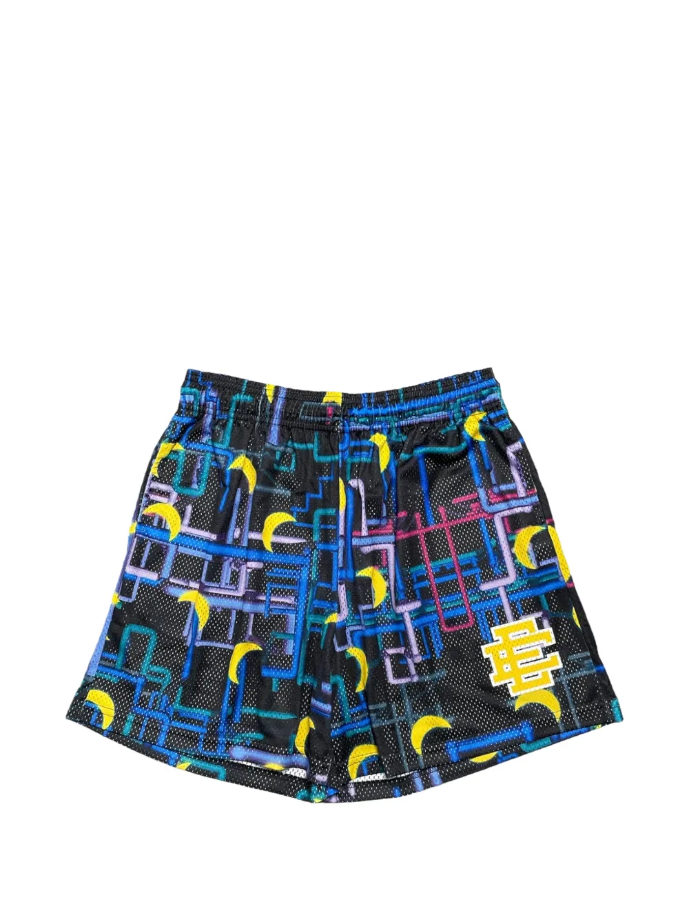 ERIC EMANUEL Trainingsshorts met maanprint Zwart