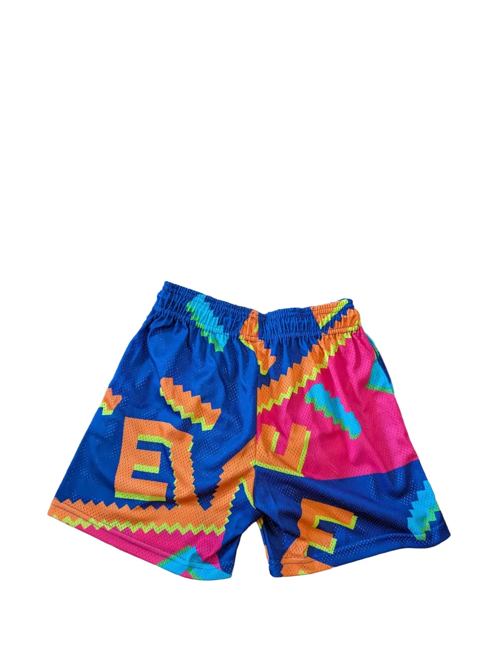 ERIC EMANUEL Trainingsshorts met logoprint Blauw