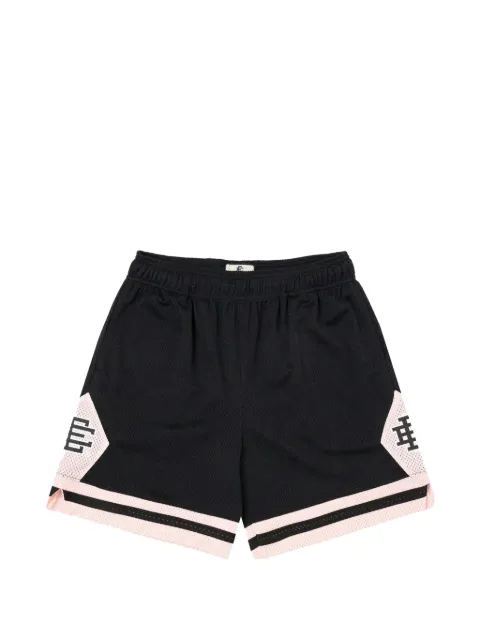 ERIC EMANUEL logo-print track shorts