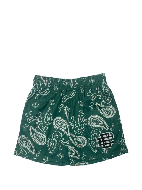 ERIC EMANUEL paisley-print track shorts