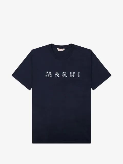 Marni logo-print short-sleeve T-shirt
