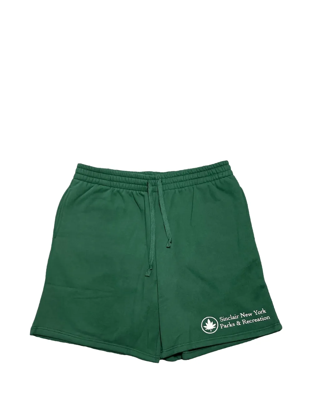 Sinclair drawstring sweat shorts - Verde