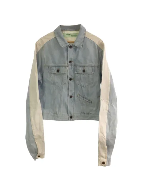 Off-White contrast-panels jacket